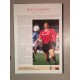 Signed picture of Mike Duxbury the Manchester United footballer. 